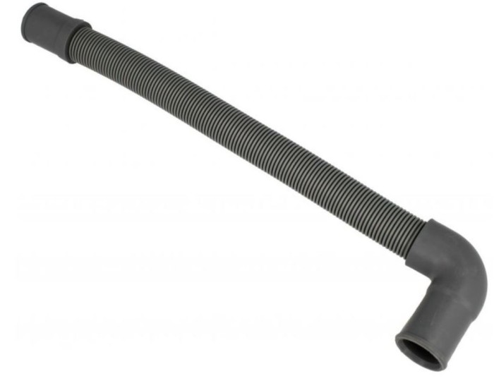 Furtun evacuare apa pentru Amica, Candy, Gorenje, Midea 12676000000947, 32.2 cm