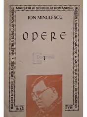 Ion Minulescu - Opere, vol. 1 (Editia: 1995) foto