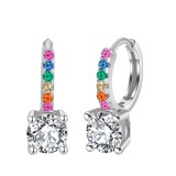 Cumpara ieftin Cercei rotunzi argint 925, JW1796, model elegant, placati cu rodiu