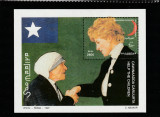 Somalia 1998-Maica Tereza si Diana,ajutor pt.copii,colita dantelata,MNH,Mi.45, Organizatii internationale, Nestampilat