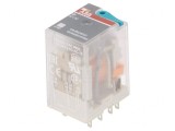 Releu electromagnetic DPDT 24VDC 12A, ABB