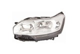 Far CITROEN C5 (RD/TD), 10.2010-2019, partea stanga, DEPO, cu LED daytime running light; H1+H7+H7; electrical; cu motor; halogen; cu lumini pentru cu