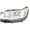Far CITROEN C5 (RD/TD), 10.2010-2019, partea stanga, DEPO, cu LED daytime running light; H1+H7+H7; electrical; cu motor; halogen; cu lumini pentru cu