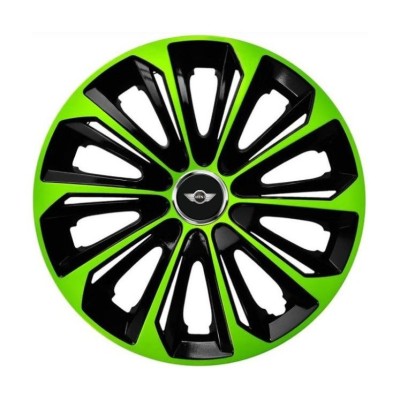 Set 4 capace roti Extra strong green R15 Compatibil Cu Mini Cooper foto