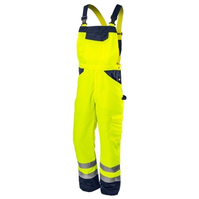 Salopeta de lucru, de avertizare, galbena, masura M HardWork ToolsRange foto