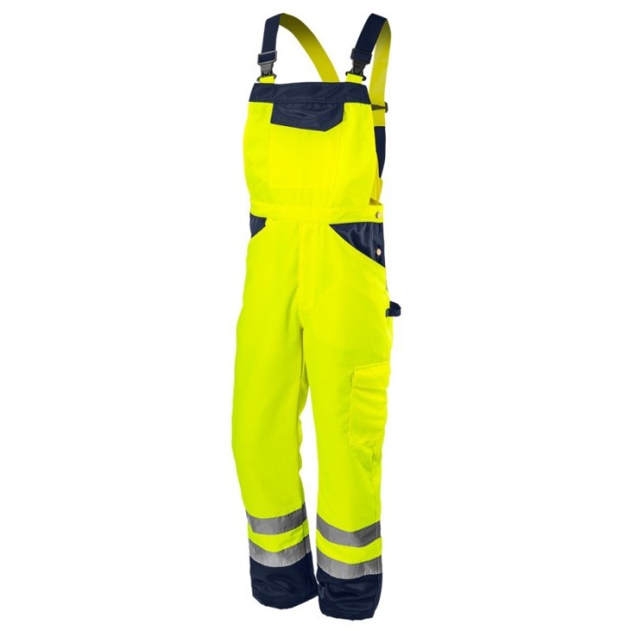 Salopeta de lucru, de avertizare, galbena, masura M HardWork ToolsRange
