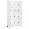 VidaXL Dulap vestiar cu 12 compartimente, 90x45x180 cm