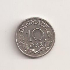Moneda Danemarca - 10 Ore 1966