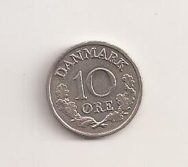 Moneda Danemarca - 10 Ore 1966
