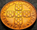 Cumpara ieftin Moneda 1 ESCUDO - PORTUGALIA, anul 1978 *cod 4991 - UNC!, Europa
