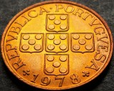 Cumpara ieftin Moneda 1 ESCUDO - PORTUGALIA, anul 1978 *cod 4991 - UNC!, Europa