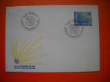 HOPCT PLIC FDC S NR 458 ANIVERSARE RADIOCOMUNICATII GENEVA 1994 UIT ELVETIA