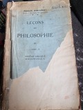 Paulin Malapert - Livre Lecons de Philosophie Tome II Morale, Logique Metaphysique