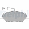 DELPHI LP1720 set placute frana,frana disc