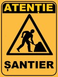 Placuta pentru santier