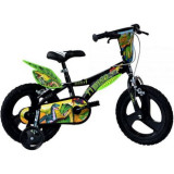 Bicicleta copii 16inch, pentru copii 6-8 ani, dinosaur 616L-DS Dino Bikes