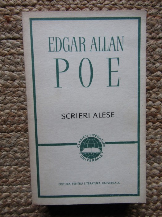 EDGAR ALLAN POE - SCRIERI ALESE