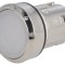 Comutator apăsare 22mm alb IP67