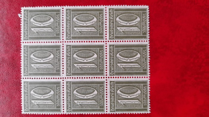 1921-D.Reich-Mi=178-Bl9-val. cheie-Mi=+300Eur-MNH