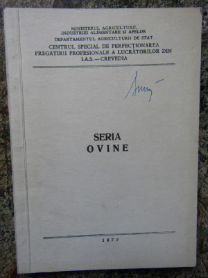 SERIA OVINE 1972 foto