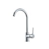 Robinet Chiuvetă Bucătărie Leziter Noril Cromat, Monocomanda, Forma U, Aerator
