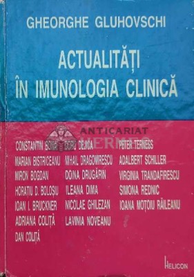 Actualitati in imunologia clinica - 1994 - Gheorghe Gluhovschi ($I95) foto
