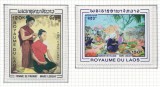 Laos 1969 Mi 268/69 MNH - Picturi de Marc Leguay