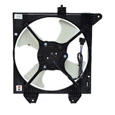 GMV radiator electroventilator Mitsubishi Lancer (Cs), 2000-03.2007 Model Evo Viii (2, 0 T 206kw), Evolution Vii (2, 0 T 194kw) Benzina, dimensiune 3 foto