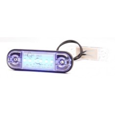 Lampa gabarit ovala Slim cu 5 LED - ALBASTRU W97.2-713blue