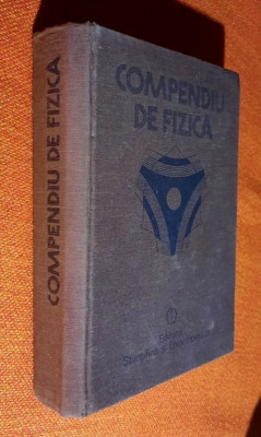 Compendiu de fizica - Bunget, Burlacu, Ciobotaru, Costescu, Florescu 1988 foto