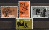 BC843, Rhodesia 1967, serie fauna, flori