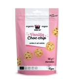Biscuiti Cookies cu Vanilie si Ciocolata Fara Gluten Bio 100 grame Kookie Kat, Dragon Superfoods