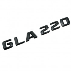 Emblema GLA 220 Negru, pentru spate portbagaj Mercedes
