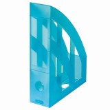 Suport dosare plastic, A4 clasic, culoare turcoaz translucid., Herlitz