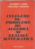 Culegere de probleme de algebra si analiza matematica - Alexandru V. Leonte