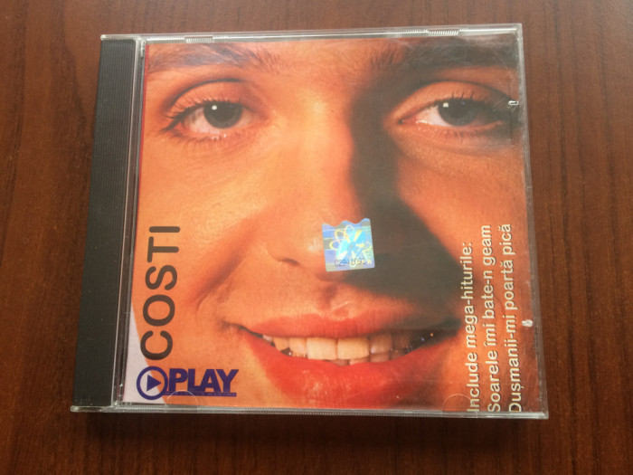 Costi Ionita Play 2001 cd disc selectii muzica pop de petrecere + videoclip VG+