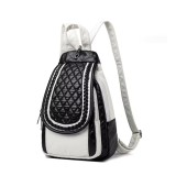 Cumpara ieftin Rucsac dama, Rilena GT3630, Negru/Alb