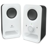 Boxe 2.0 Logitech Z150, 6W RMS, Alb