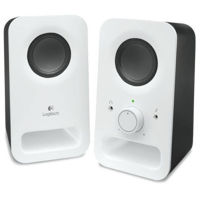 Boxe 2.0 Logitech Z150, 6W RMS, Alb foto