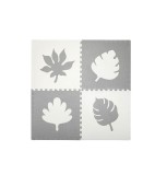 Covoras de joaca puzzle 120x120 cm momi, feli - grey