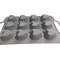 Tava din silicon, 12 Inimioare, 37 cm, CooKstyle, 128COF