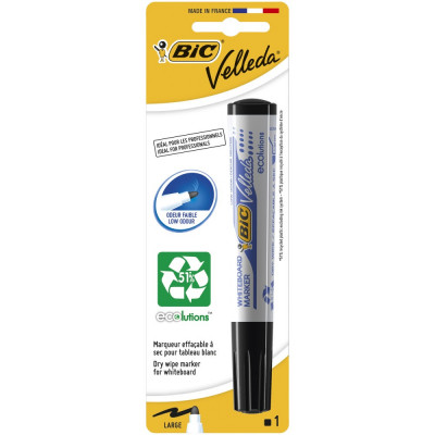 Bic Marker Eco Velleda Negru 32528031 foto