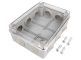 Carcasă de conexiuni IP65 gri