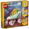 Lego Creator 3in1 Patina Cu Rotile Retro 31148