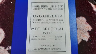 program Celuloza Dr. Tr. Severin - Soimii Lipova foto