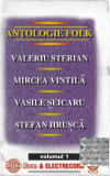 Caseta Antologie Folk vol.1, originala, Casete audio, roton