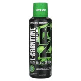 Nutrabio L-carnitine 3000 Green Apple Flavor, L-carnitina Lichida, Cu Aroma De
