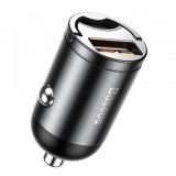 Cumpara ieftin Baseus Tiny Star Mini incarcator auto 30W USB-A, gri (model VCHX-A0G)