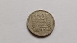 Algeria- 20 francs/franci 1949, Africa