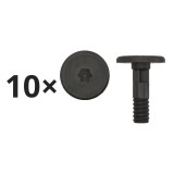 Set 10 clipsuri ornament Bmw Seria 5 (E60/E61), Seria 6 (E63/E64), ornamente praguri exterioare, inferior fitting